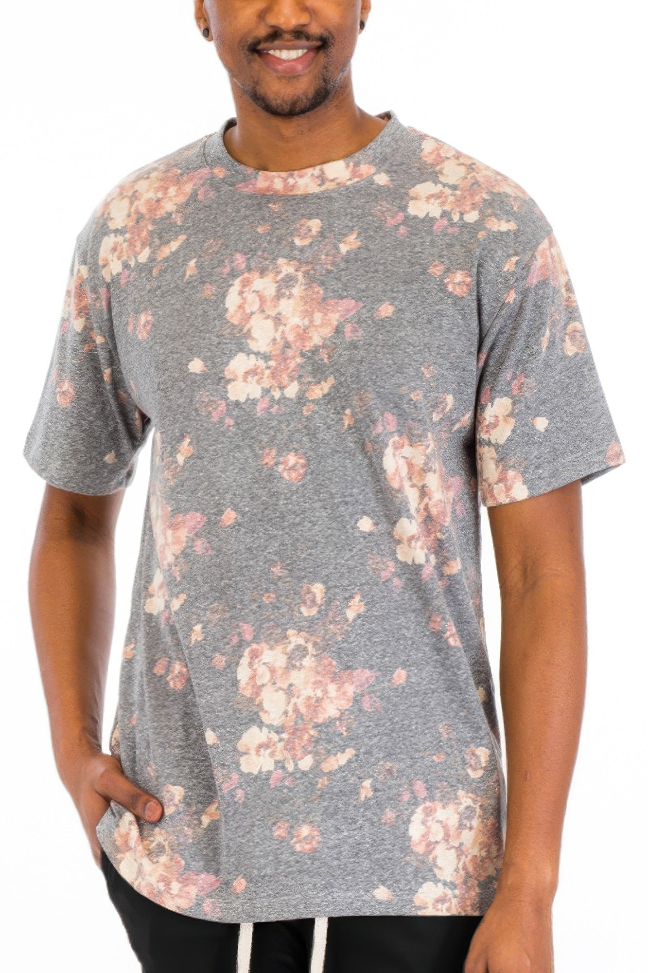 Heathered Floral Tshirt