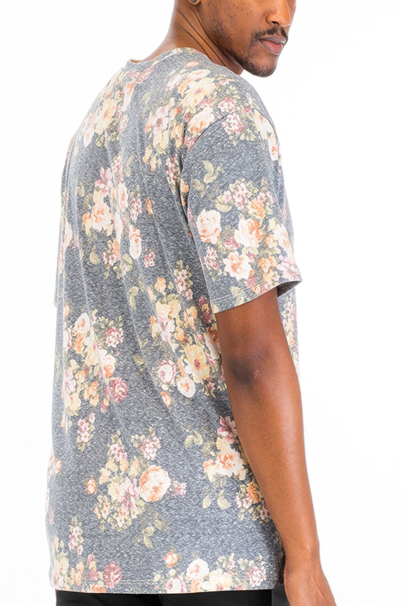 Heathered Floral Tshirt